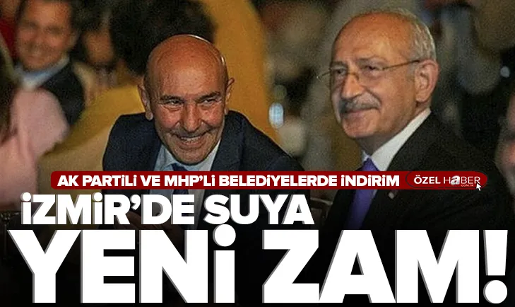 İzmirde suya yeni zam iddiası