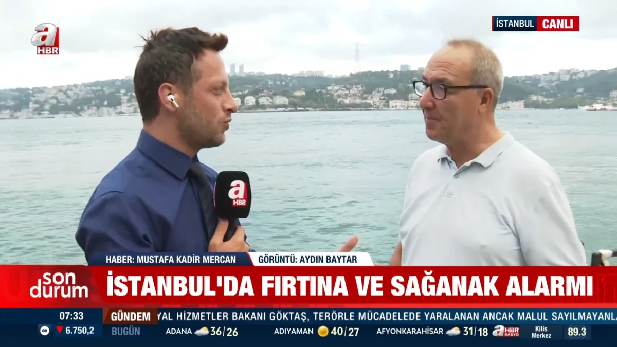 21 il için sarı kodlu uyarı! İstanbul'da fırtına ve sağanak alarmı - 1