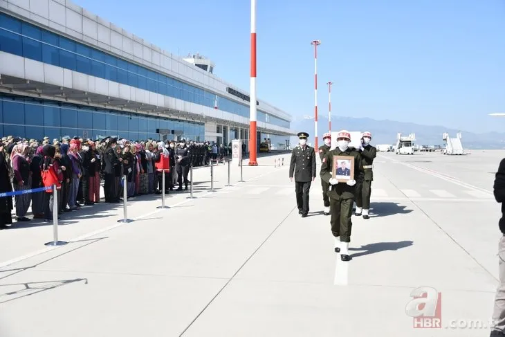 Şehit Uzman Çavuş Furkan Gök toprağa verildi