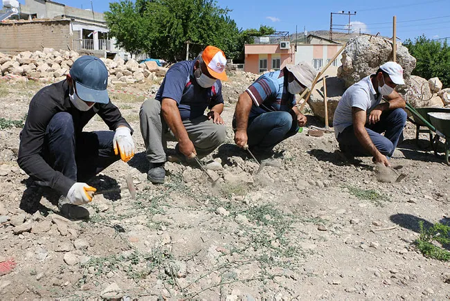 Adıyaman’da Perre Antik Kent'in yerleşim alanında ilk kazı başladı - 1