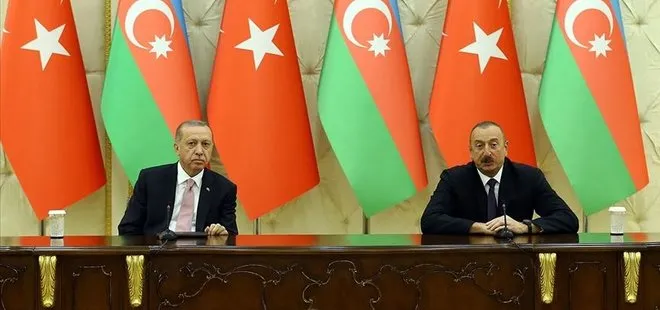 Son dakika: Başkan Erdoğan ile İlham Aliyev’den kritik açıklamlar