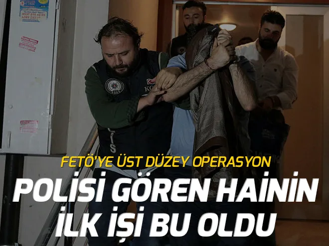Adanada FETÖye üst düzey operasyon!