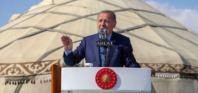 Son dakika: Başkan Erdoğan’dan Malazgirt ve Ahlat çağrısı