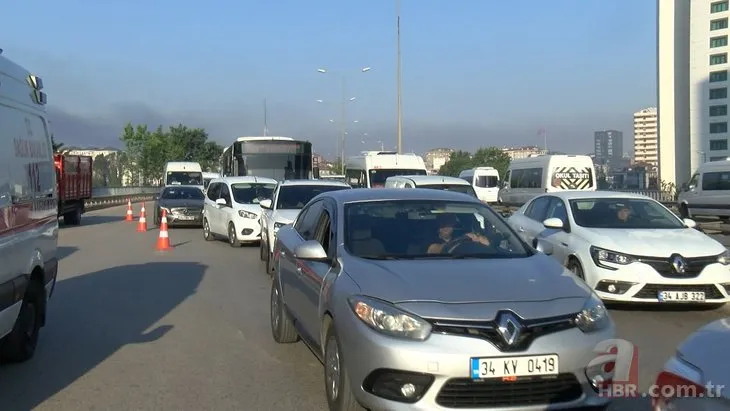İstanbul’da can pazarı! Emniyet şeridinde duran kamyona çarptı