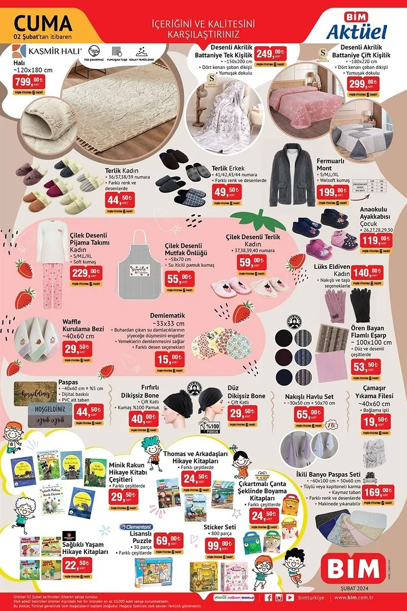 6 Şubat BİM aktüel ürünler kataloğu belli oldu! Haftaya BİM’de hangi ürünler uygun fiyattan satışa sunulacak?