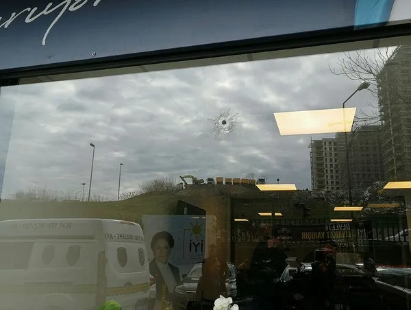 İYİ Parti binasına kurşunun izi lazer ile sürüldü! Şüpheli serbest bırakıldı! İfadesi ortaya çıktı: Hırsızlara sıktım