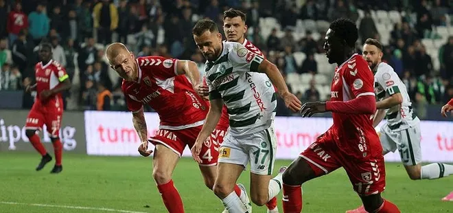Konyaspor evinde altın buldu! Samsunspor’u 3 golle geçtiler
