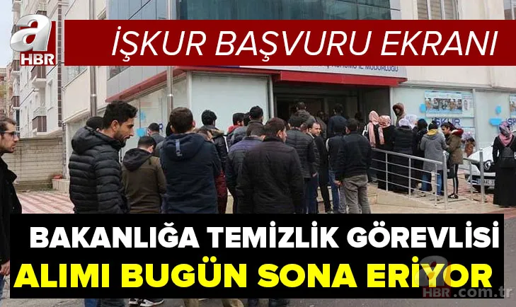 Adalet Bakanlığı temizlik görevlisi alımı son gün: İŞKUR 1287 temizlik işçisi alımı başvuru nasıl yapılır? Şartlar... 1