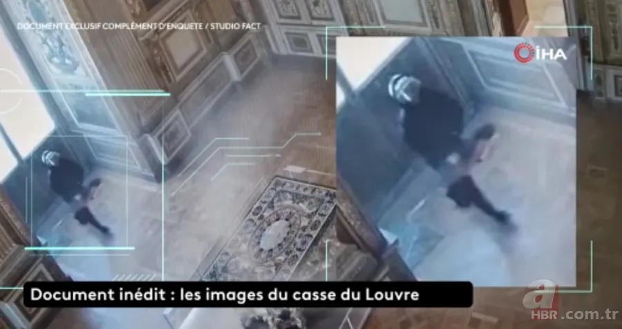 Fransa'da tarihi vurgun! Louvre Müzesi soygununa ait yeni görüntüler ortaya çıktı 3