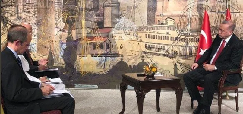 BAÅKAN ERDOÄAN REUTERS'A KONUÅTU