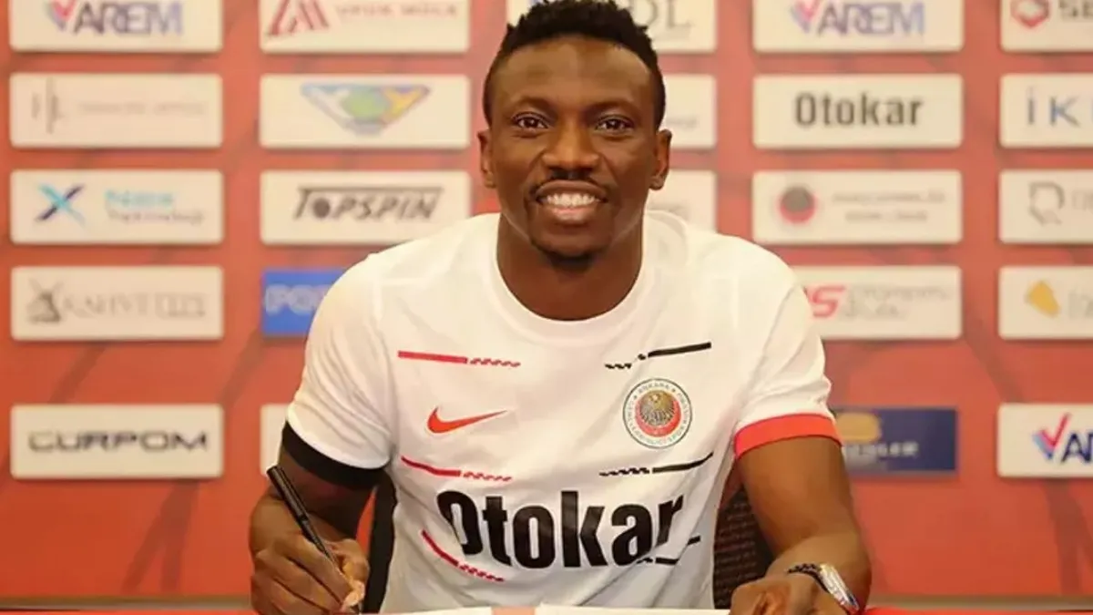 Gençlerbirliği Etebo'yu kadrosuna kattığını duyurdu