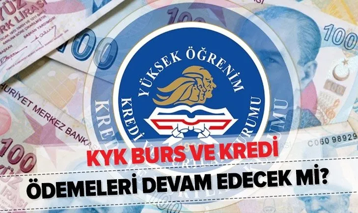 Açıklama geldi! KYK Mart ayı yurt ücreti ödenecek mi? 2020 KYK burs ve kredi ödemeleri devam edecek mi?