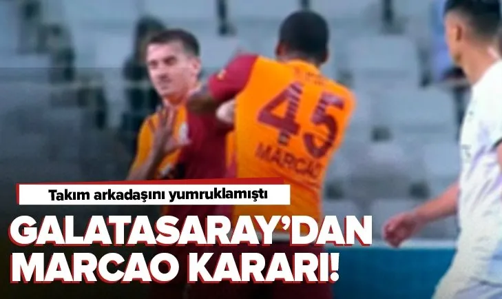 Galatasaray Marcao’ya verilen cezayı açıkladı