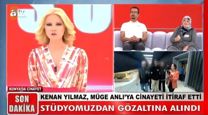 Müge Anlı’daki Kenan Yılmaz cinayet gecesini anlattı! Baba-oğul adliyeye sevk edildi