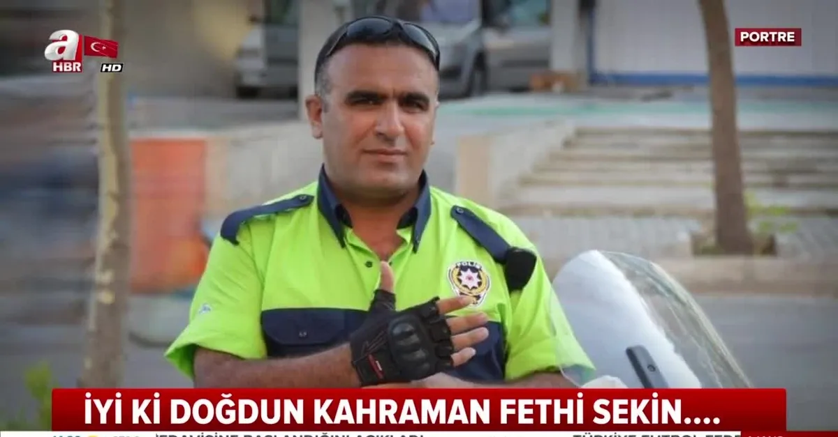 Kahraman şehit polis Fethi Sekin anısına...