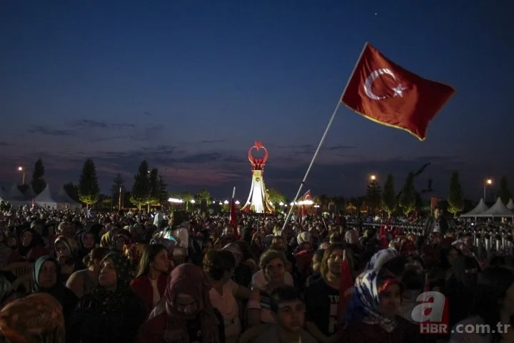 Beştepe'deki Şehitler Abidesi açıldı! Bakın o semboller ne anlama geliyor 9