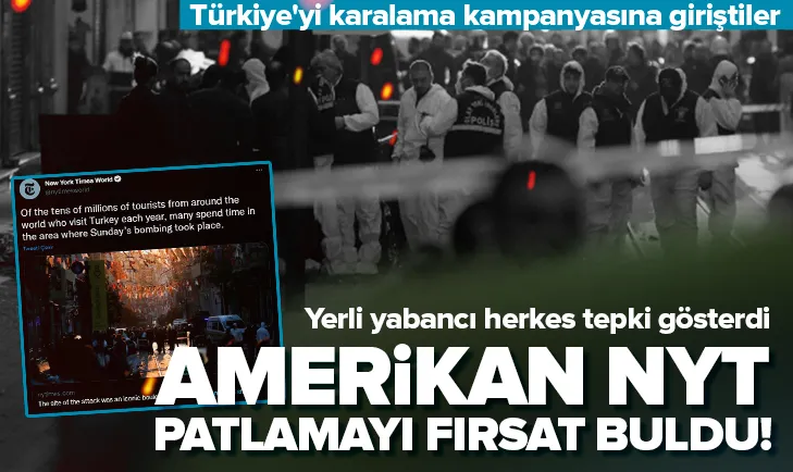 NYTden Türkiyeyi karalama kampanyası