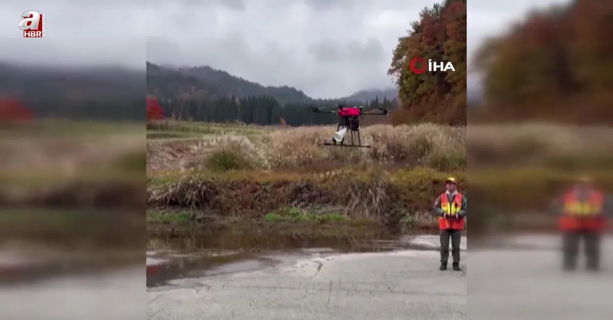 Ayı saldırılarına havlayan dron önlemi