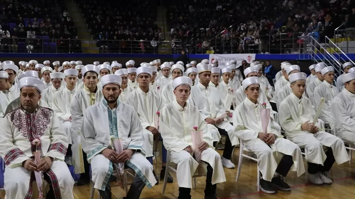 Burdur'da 122 hafız için icazet töreni düzenlendi