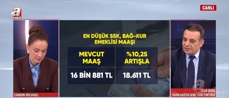 En düşük emekli maaşı ne kadar olacak? SSK, Bağ-Kur ve memur emeklisine farklı zam tablosu 8