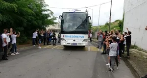 Trabzonspor taraftar moraliyle Denizli’ye gitti