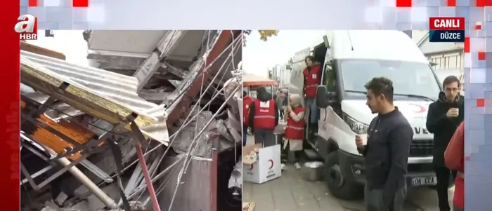Son dakika: Düzce Gölyaka’daki deprem sonrası oluşan hasar! A HABER DEPREM BÖLGESİNDE | Yaşadığı şoku anlattı: Çocuğumun üstüne atladım - 6