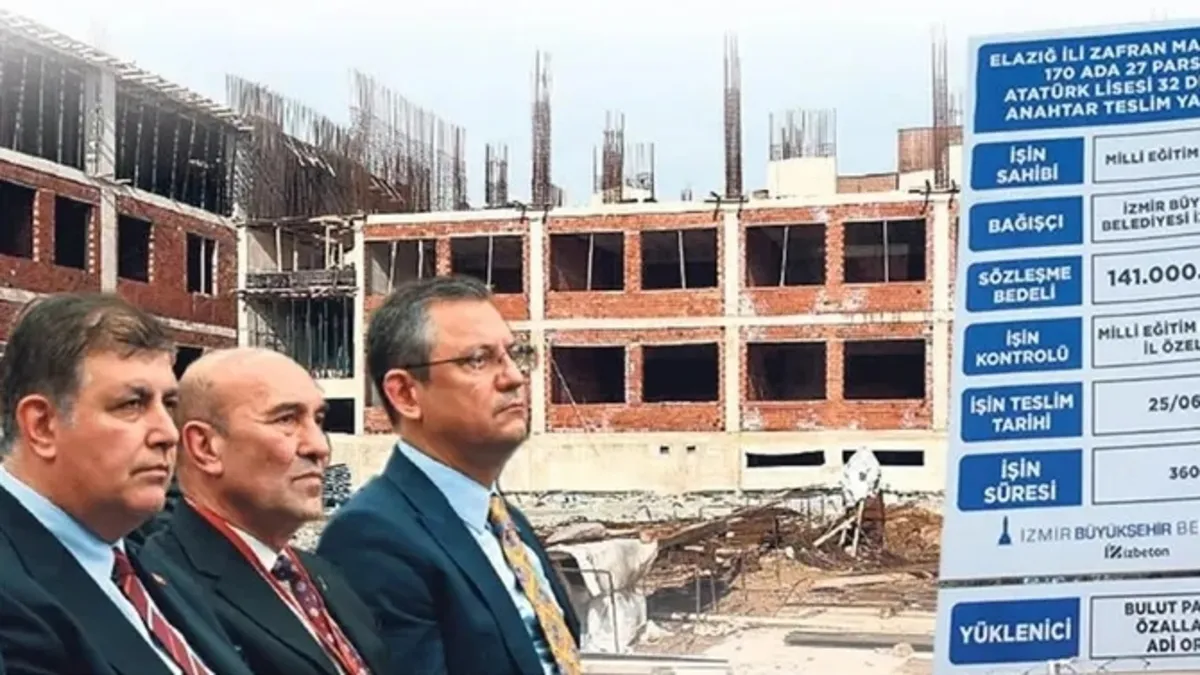 CHP'nin deprem enkazı! 3 yılda camiyi 4 yılda okulu bitiremedi