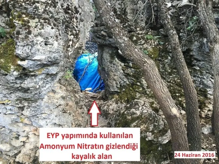 Diyarbakır’da 10 ton amonyum nitrat ve çok sayıda mühimmat ele geçirildi!