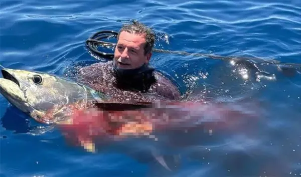 Nihat Altınkaya 70 kiloluk balık yakaladı! Bugünün kısmeti!