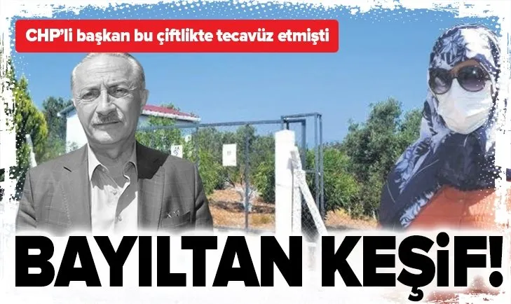 CHP'li başkan Atabay'ın tecavüz ettiği kadın keşif sırasında bayıldı
