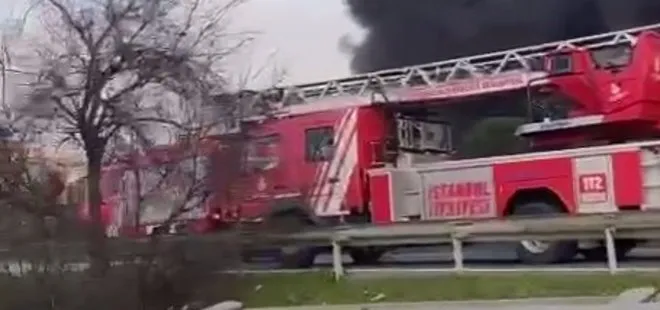 Son dakika: İstanbul Bayrampaşa Hali'nde yangın
