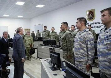Başkan Erdoğan Suriye sınırında