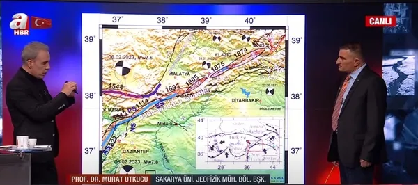 Yeni büyük deprem riski var mı? Prof. Dr. Murat Utkucu haritada anlattı: 8 büyüklüğünde depreme hazırlanmamız lazım