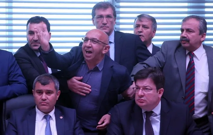 Meclis’te HDP terörü