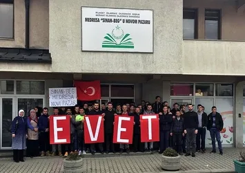 Sancak'tan Türkiye'ye "Evet" desteği