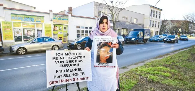Acılı anne Maide Almanya’da PKK’nın kaçırdığını kızını istedi