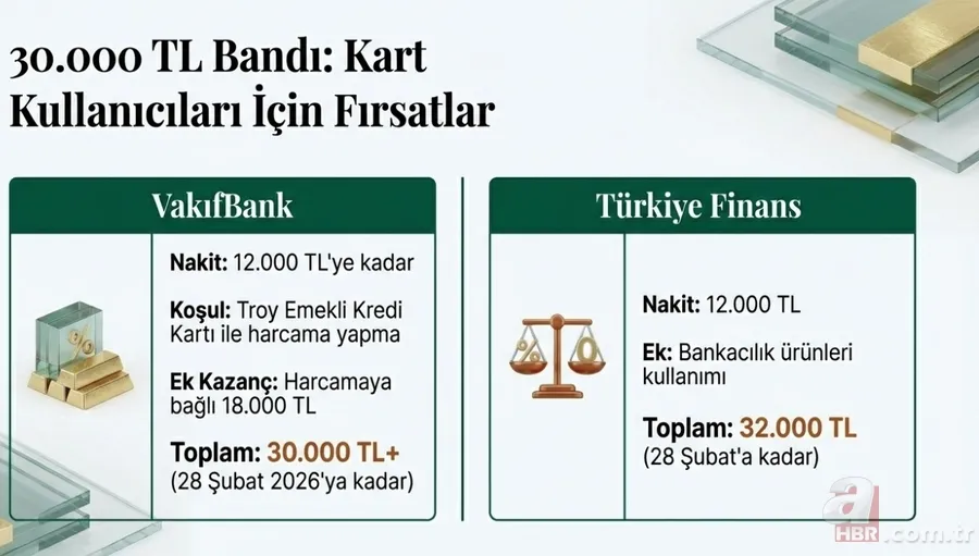 20.000 TL ve üstü maaş alana 90.000 TL ek ödeme! SSK, BAĞ-KUR, 4C'liye promosyon tablosu 4