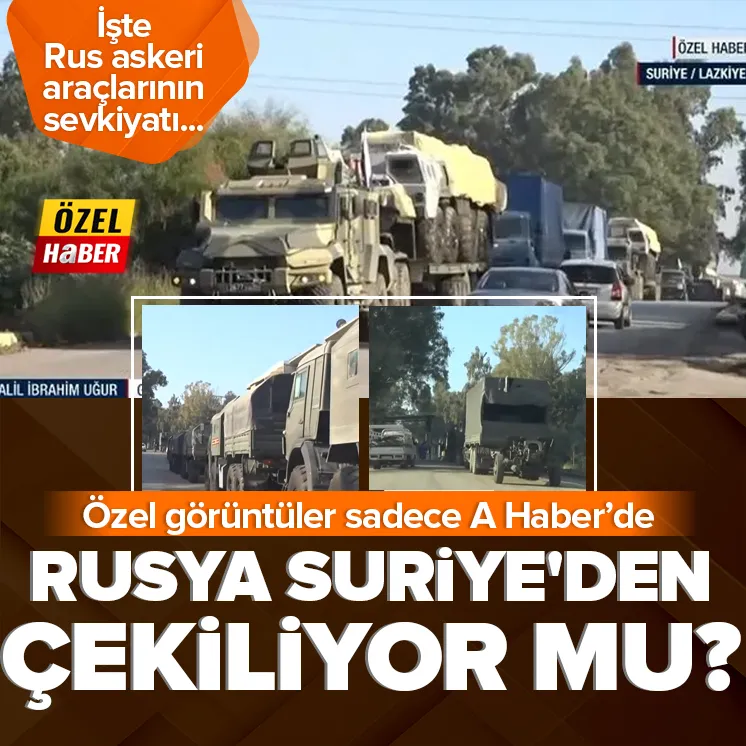 İşte Rus askeri araçlarının sevkiyatı