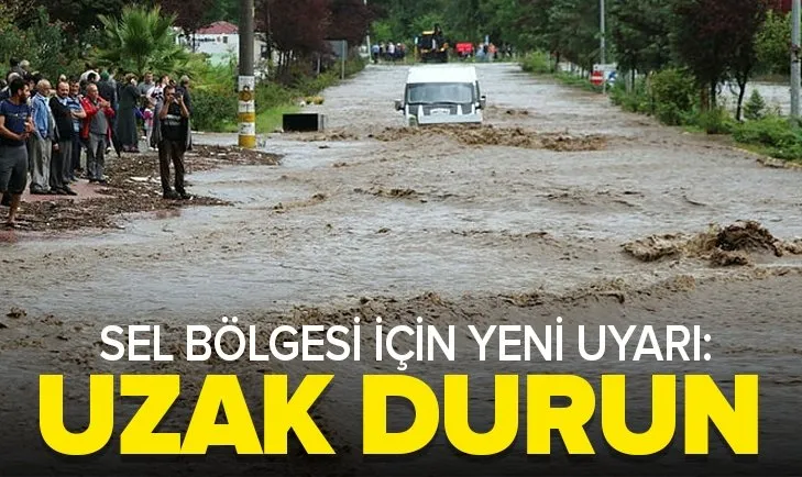Samsun Valisi’nden uyarı: Irmak çevresinden uzak durun