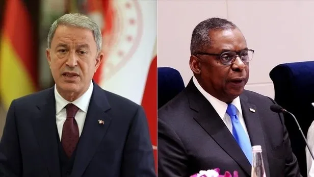 SON DAKİKA: Bakan Hulusi Akar ABD'li mevkidaşı Lloyd James Austin ile Afganistan'ı görüştü - 1