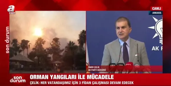 AK Parti Sözcüsü Ömer Çelik’ten MYK sonrası flaş açıklamalar | Dünyaya Afganistan mesajı