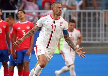 Kolarov attı Sırbistan kazandı!