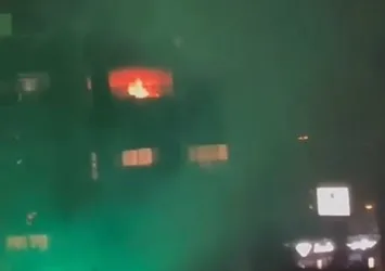 Bursa'da korku dolu anlar! Havai fişekler evi alev topuna çevirdi