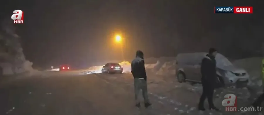 Yurt genelinde kar alarmı! A Haber ekipleri sahada 17