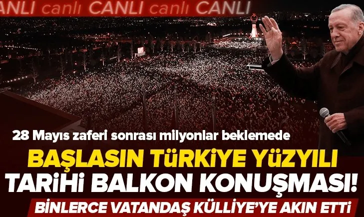 Ankara’da tarihi gece! Milyonlar Başkan Erdoğan’ın balkon konuşmasını bekliyor...