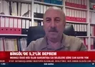 Bingöldeki 5,2 büyüklüğündeki depremi Prof.Dr. Okan Tüysüz A Haberde değerlendirdi