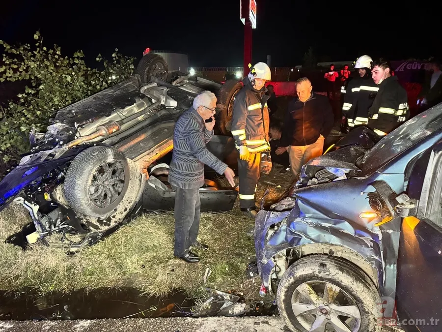 Kara yolunda can pazarı! Edirne'de katliam gibi kaza 9