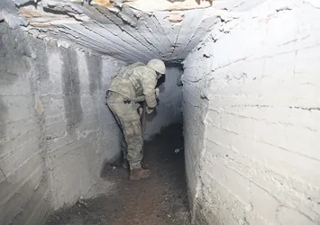 İşte terör tünelleri