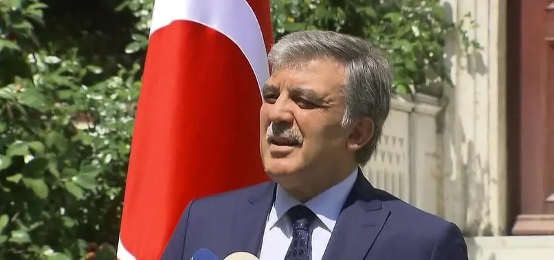 Abdullah Gül aday olmadığını açıkladı