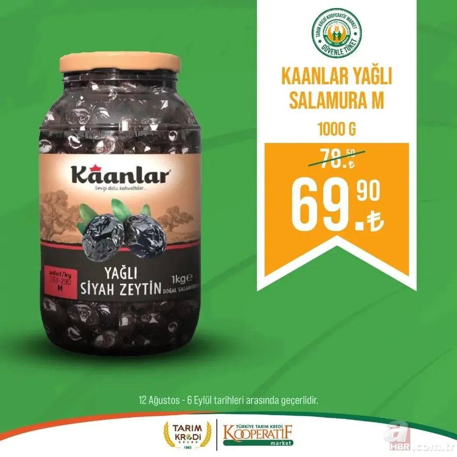 Tarım Kredi Market katalog fiyatları 2023 | Pirzola 88.90, Taze kaşar 159,90, zeytin 54.90 TL... İndirimli ürünler sil baştan değişecek! 3